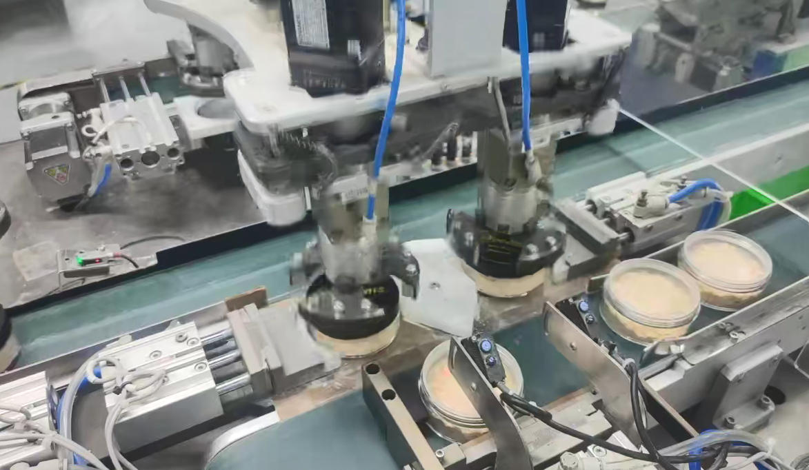 capping machine real case