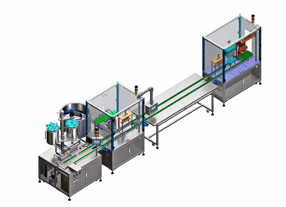 LIP GLOSS & LIP GLAZE & MASCARA FILLING MACHINE