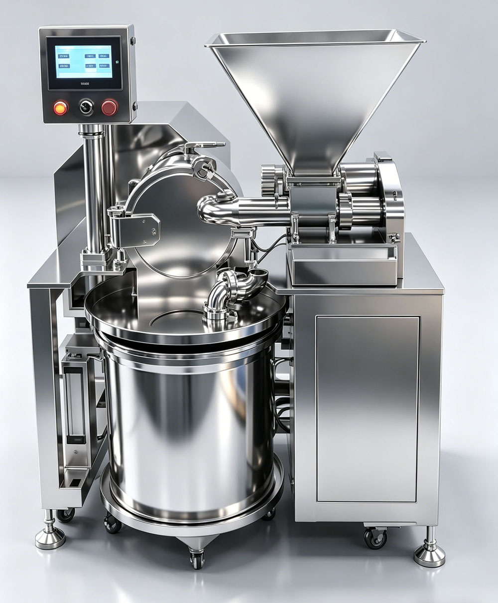 LM-JBJ-B Multi-Capacity Vacuum Emulsifying Mixer for Liquid, Paste & Cream