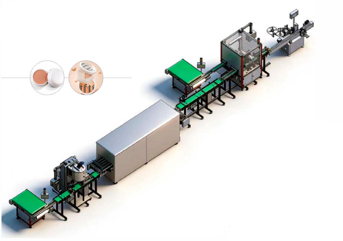 HOT FILLING AUTOMATIC PRODUCTION LINE