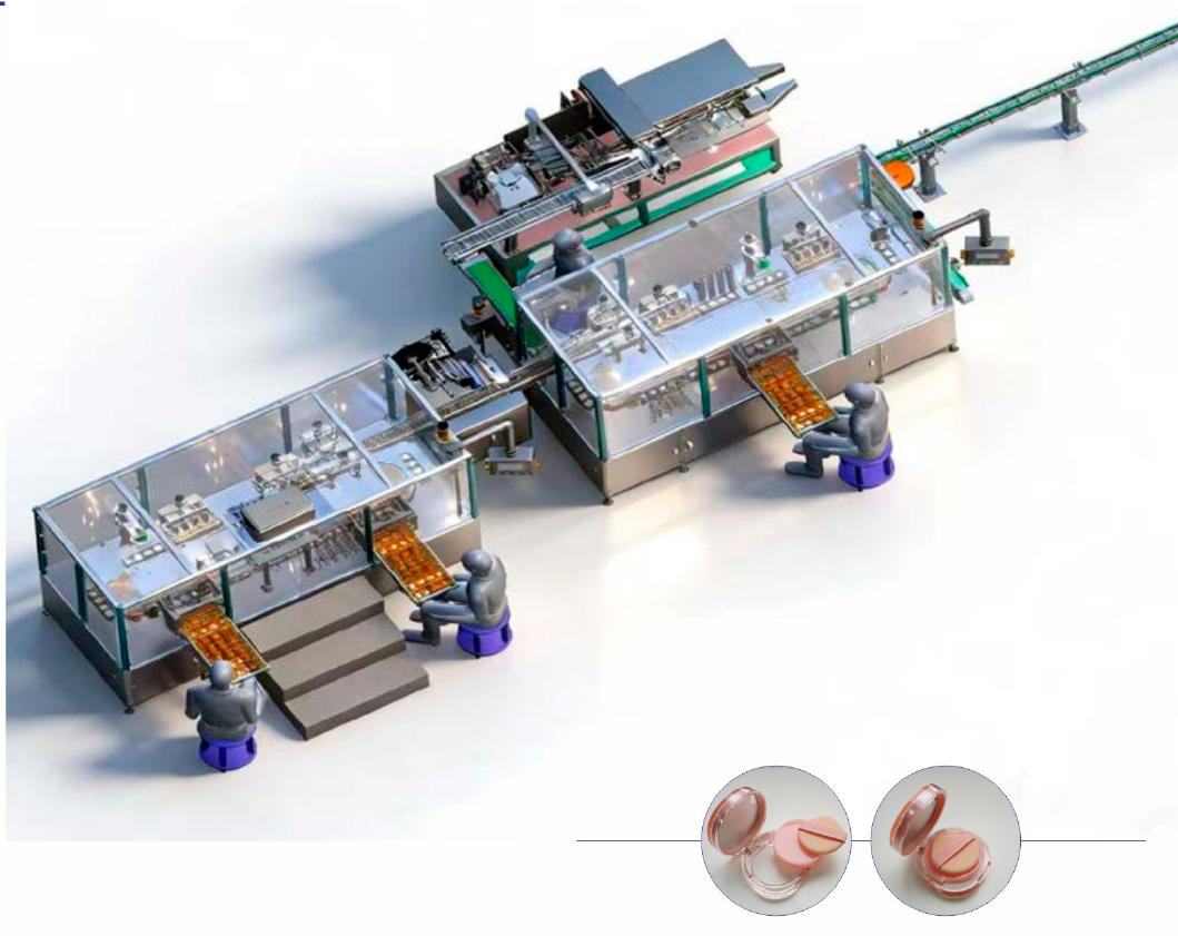 AIR CUSHION AUTOMATIC PRODUCTION LINE