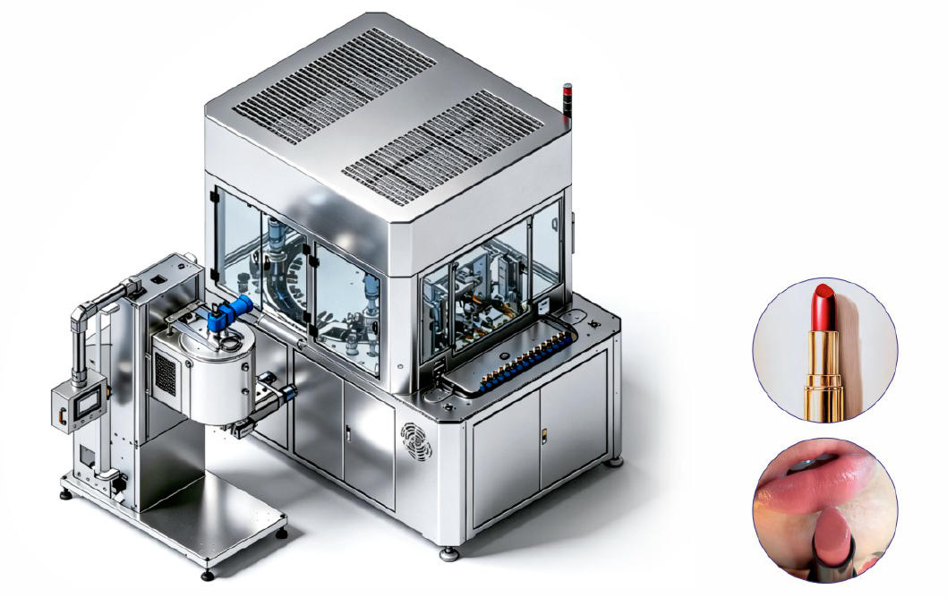 LM-KXGZ-6T automatic liquid filling production line with 6-head peristaltic filler, capping machine, labeling system and bottle handling for pharmaceuticals and cosmetics