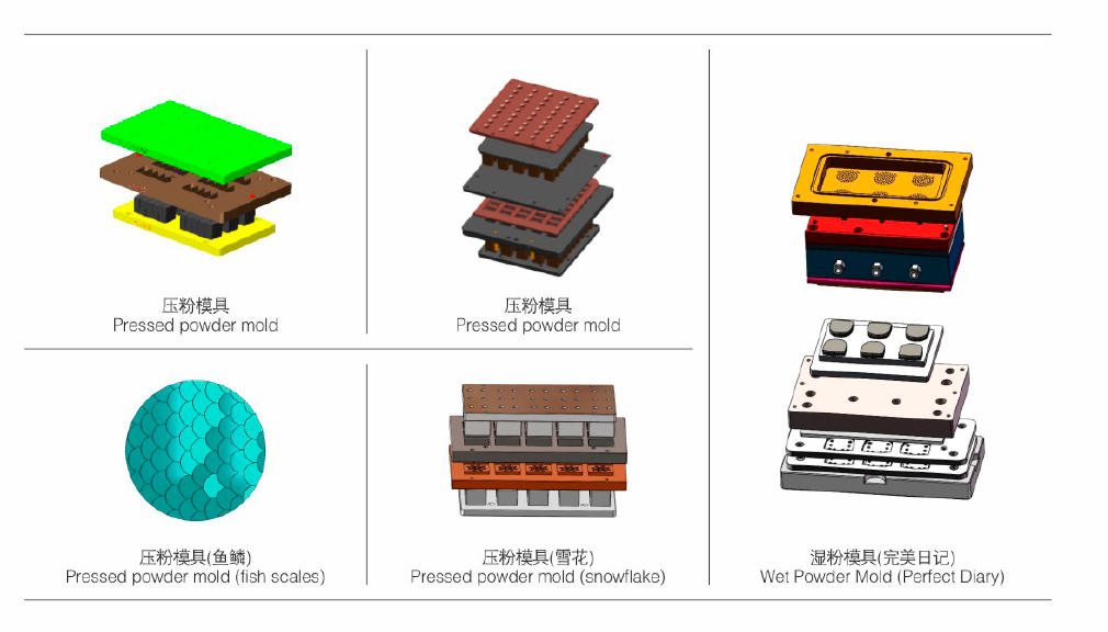 powder pressing molds